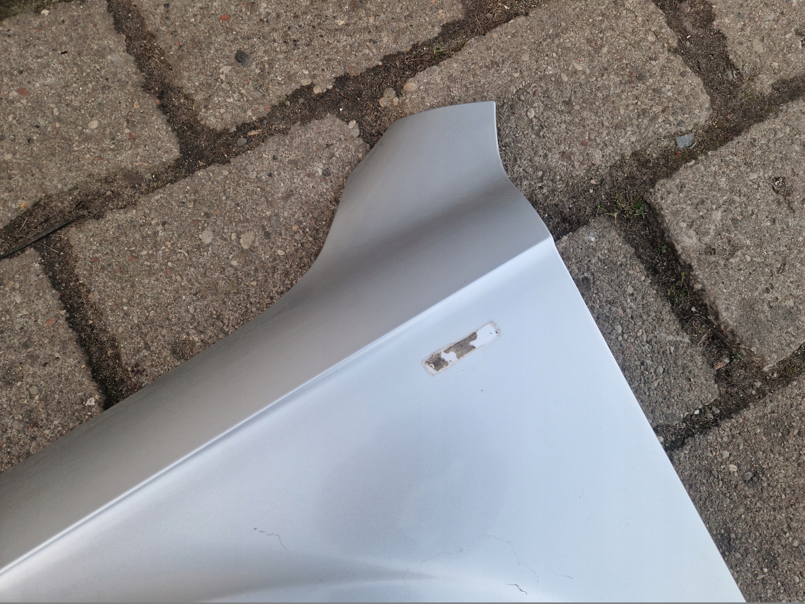 AUDI Q7 4L fender left front front SREBRNY