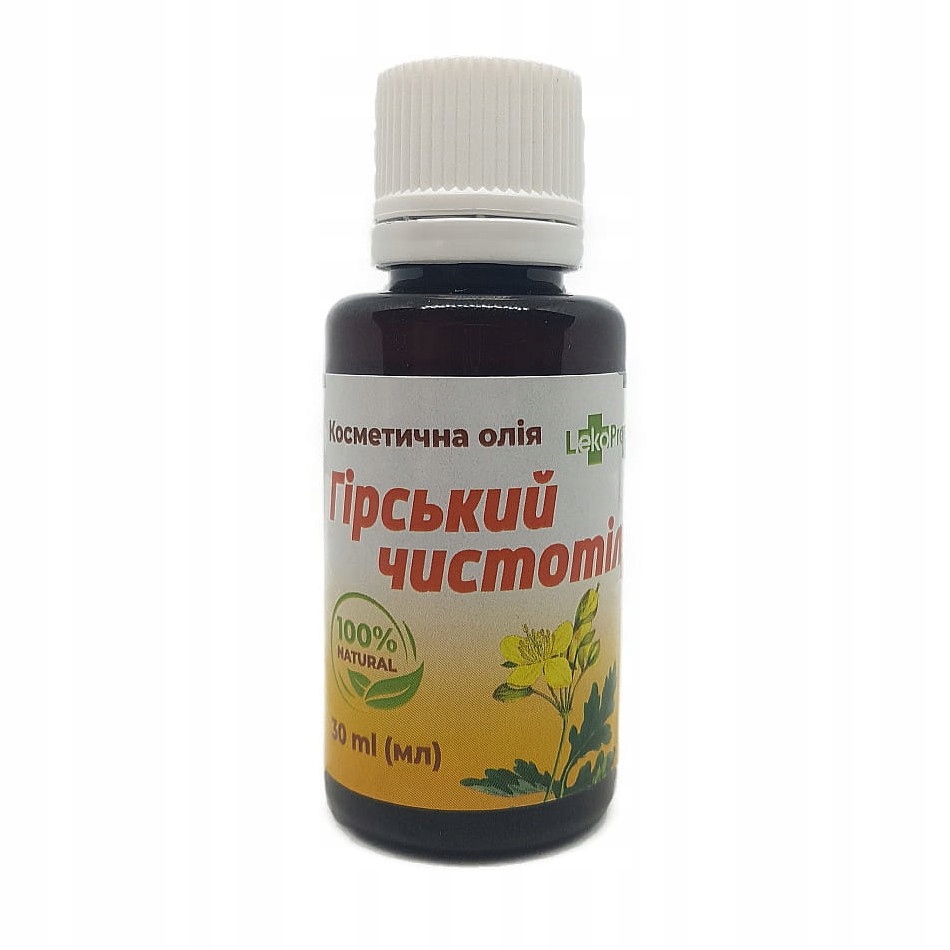 

Lekopro Olejek kosmetyczny Glistnik górski 30ml (u