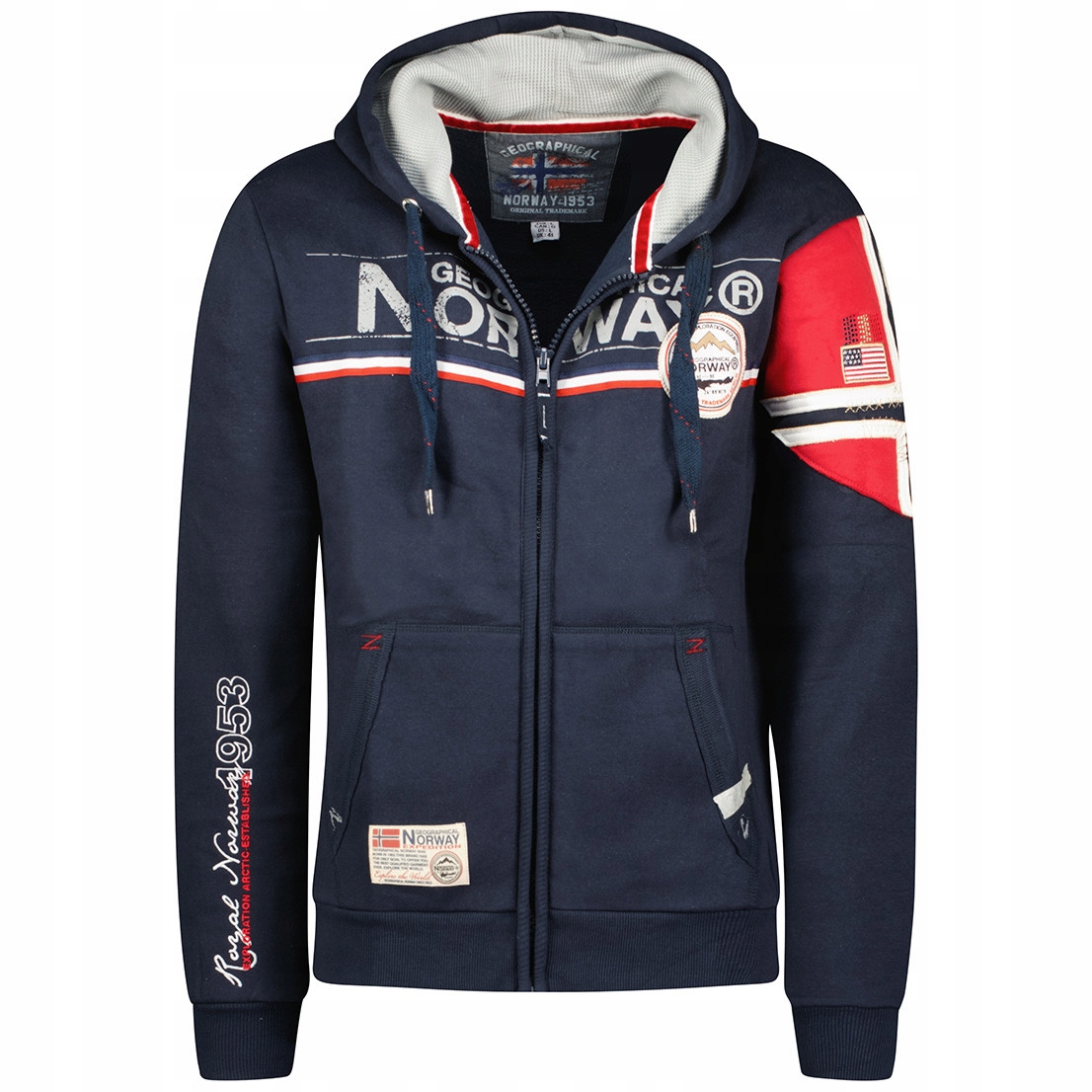 Geographical Norway mikina pánská Faponie Men New 100 M tmavě modrá