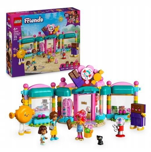 Lego(r) Friends 42649 Obchod s bonbóny v městečku Heartlake