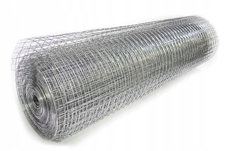 Siatka hodowlana ocynkowana 1x25m 25x25x1,2