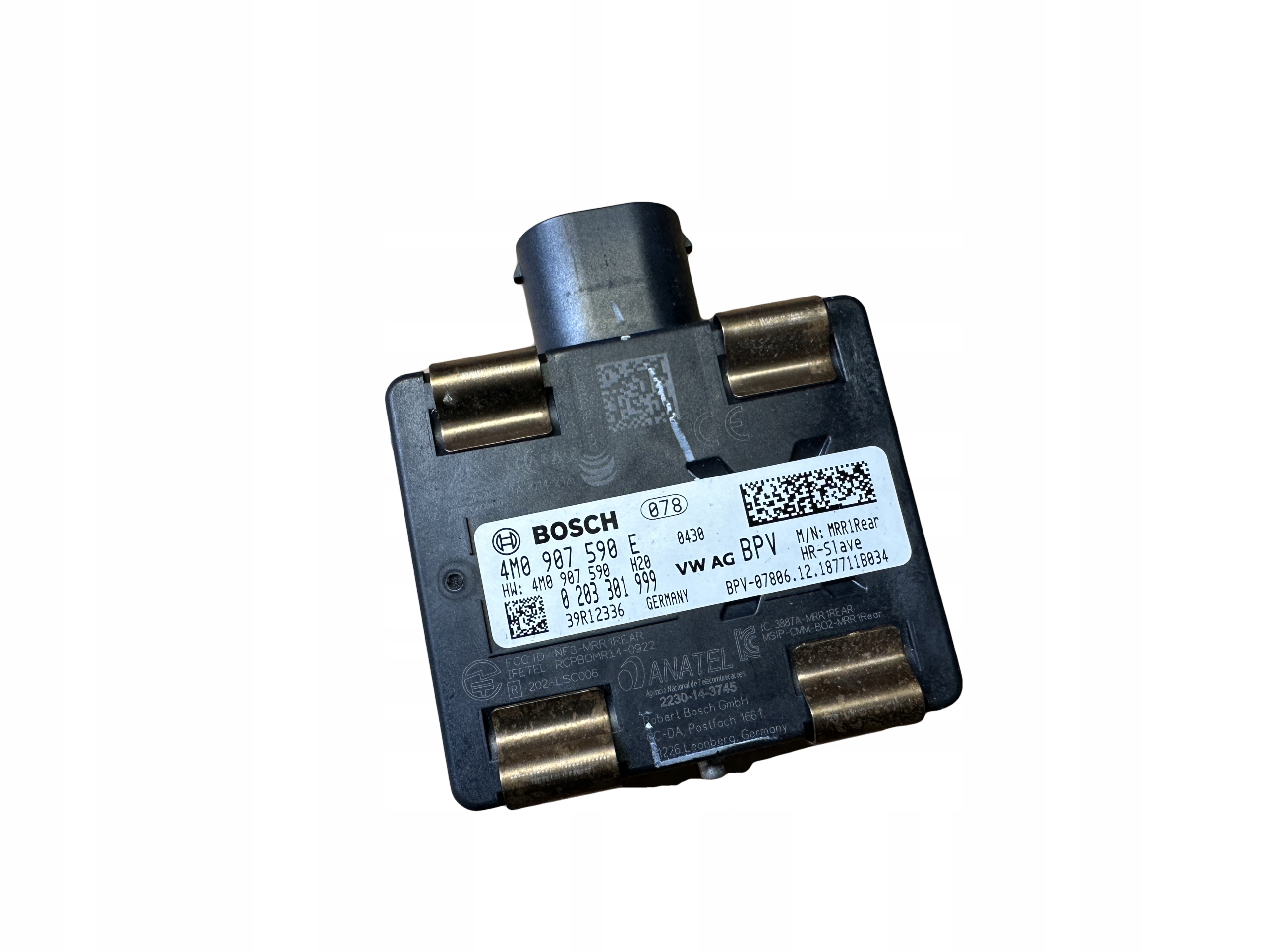 AUDI A4 A5 8W B9 ASYSTENT supports RADAR left 4M0907590E