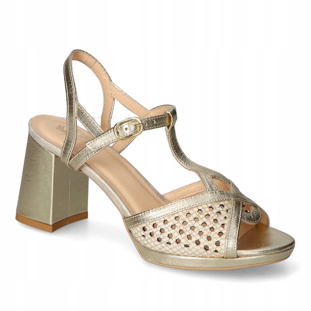 Sandály Kordel 2820/ZŁO512 Zlaté lico 37