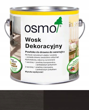 Osmo 3169 Vosk, olej 2,5L Černý