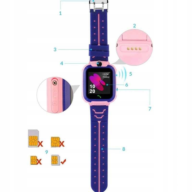 SMARTWATCH SIM PL LOKALIZATOR Zegarek DLA DZIECKA SMART WATCH POLSKIE MENU Marka Smart-Trend