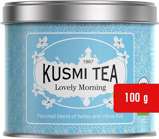 Levně Zelený čaj Kusmi Lovely Morning Povzbuzující Mate Guarana Grapefruit