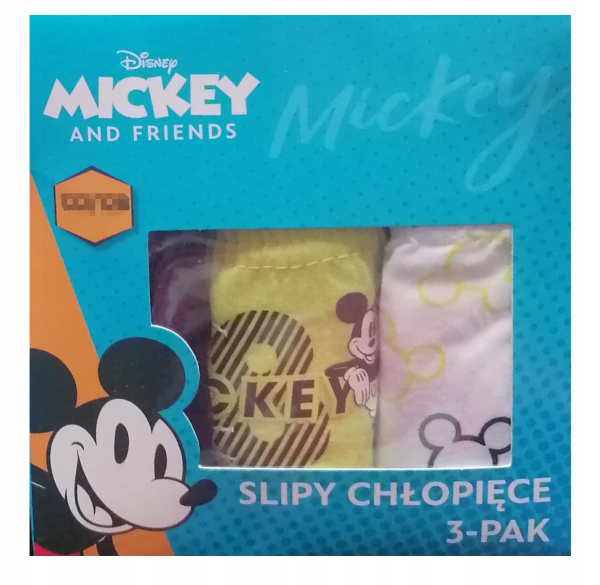 

Majtki slipy 3-pak MC4 MICKEY2 122/128