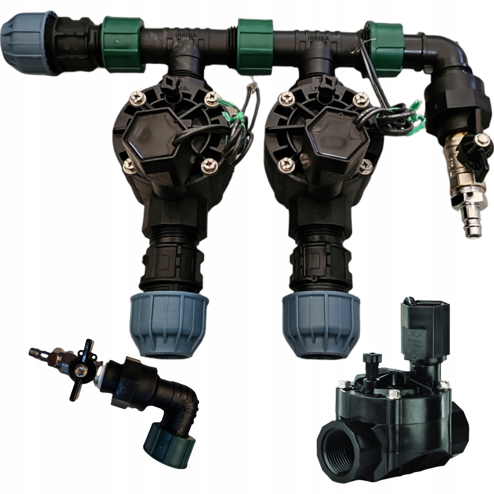 Kolektor Zestaw Rain Bird Hv 2 sekcje z kompresorem RainBird Pe 25