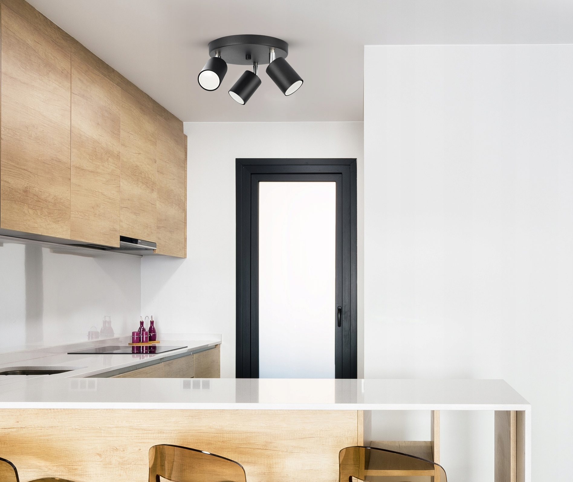 Lampa Sufitowa Żyrandol Plafon Tuby Metal SPOT EG3 LED GU10 Kolekcja 955