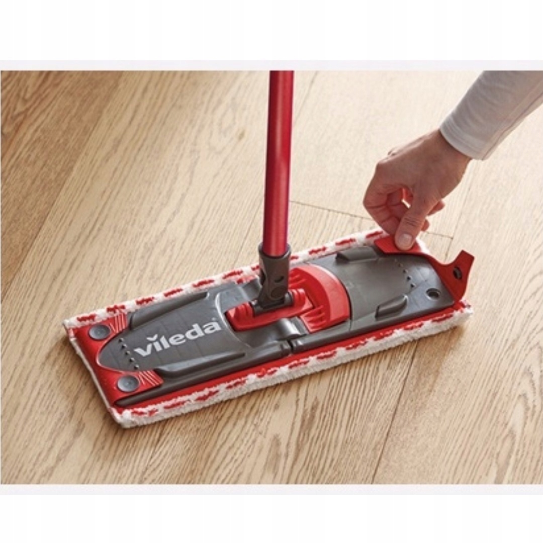 MOP VILEDA ULTRAMAX PŁASKI ZESTAW Z WIADREM WYCISKACZEM Szerokość wkładu 34 cm