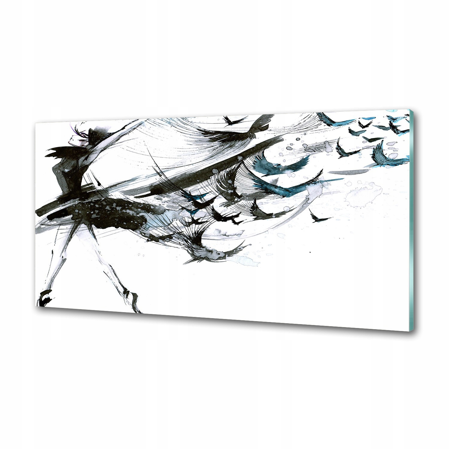 Panel medzi nábytkom v kuchyni Baletnica 120x60 Lepidlo