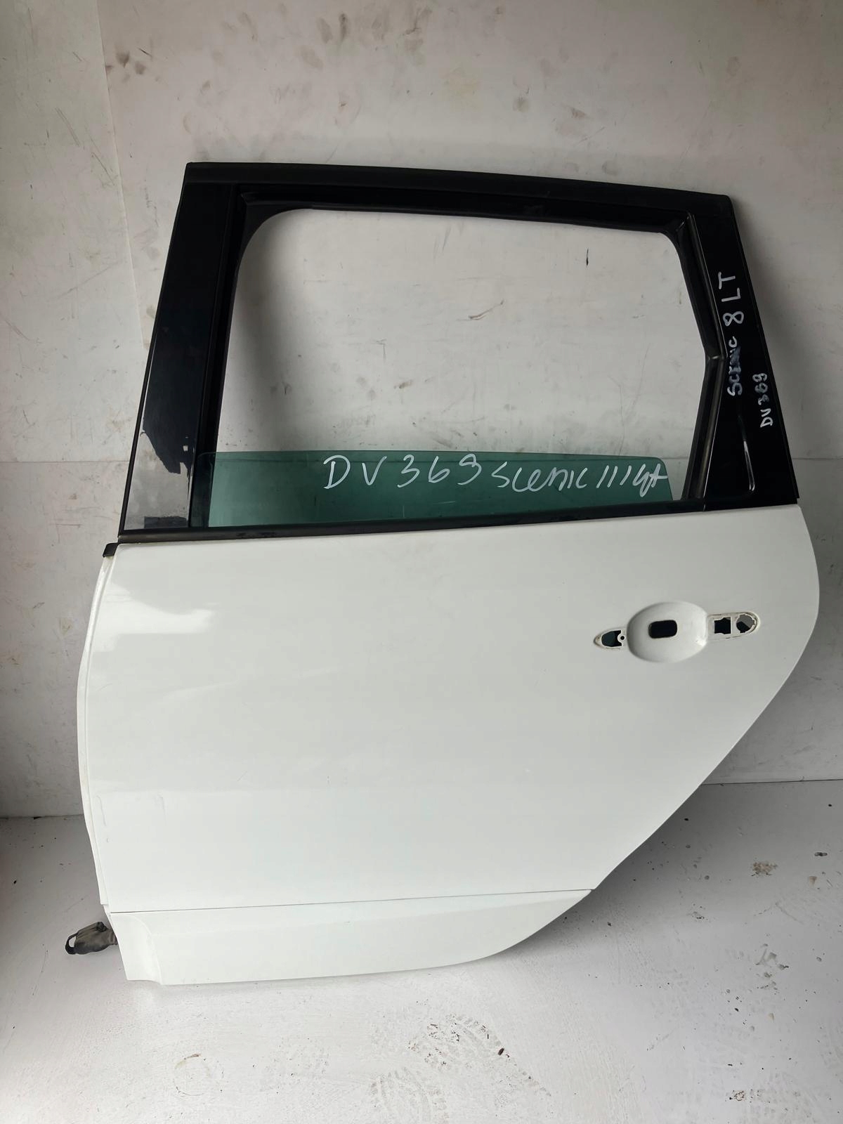 Tür links heck RENAULT SCENIC III DV369