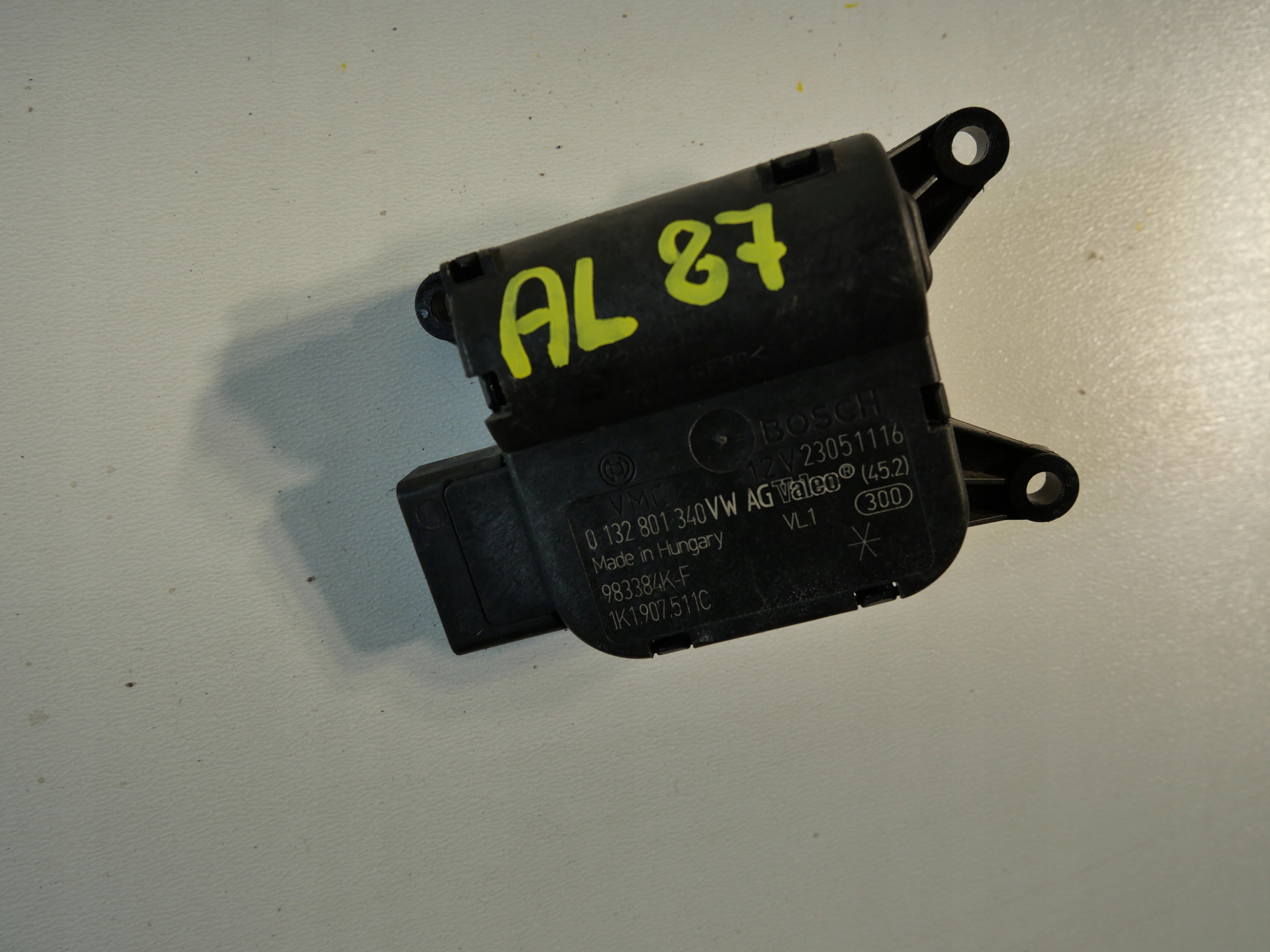 VW SEAT SKODA Micro moteur KLAP Bloc de chauffage complet 1K1907511C