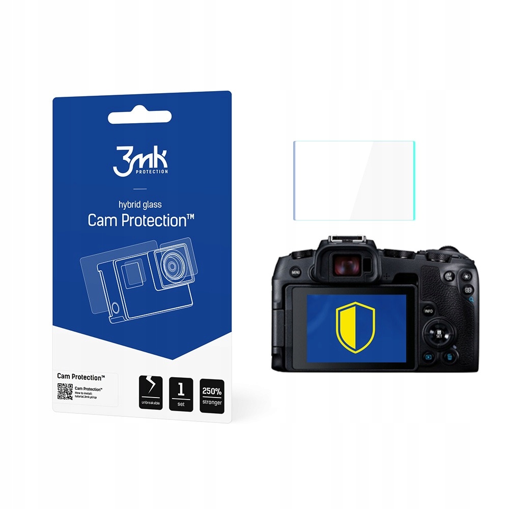 Szkło hybrydowe na ekran do Canon Eos Rp 3mk Cam Protection