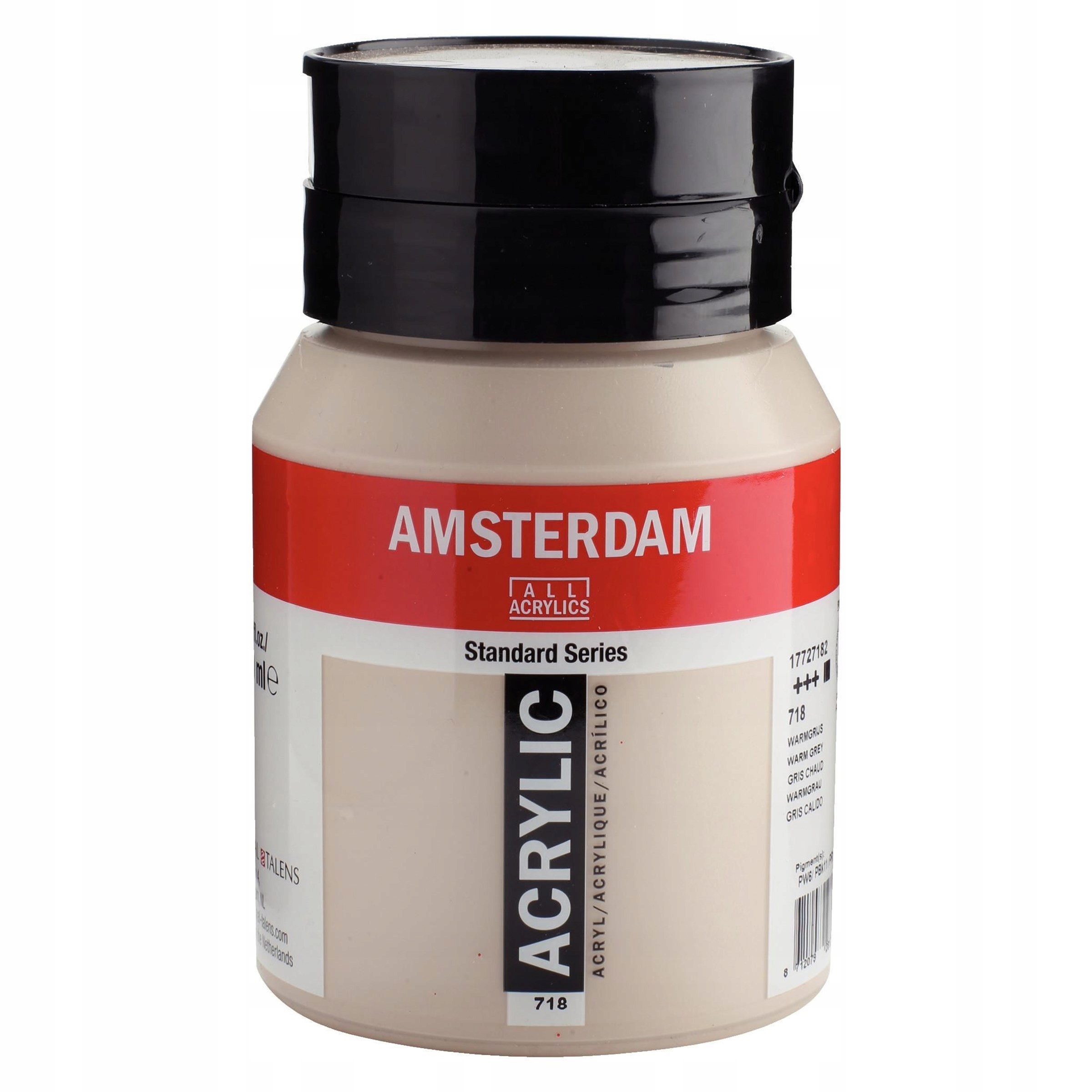 Barva akrylová Amsterdam Warm Grey, 500 ml