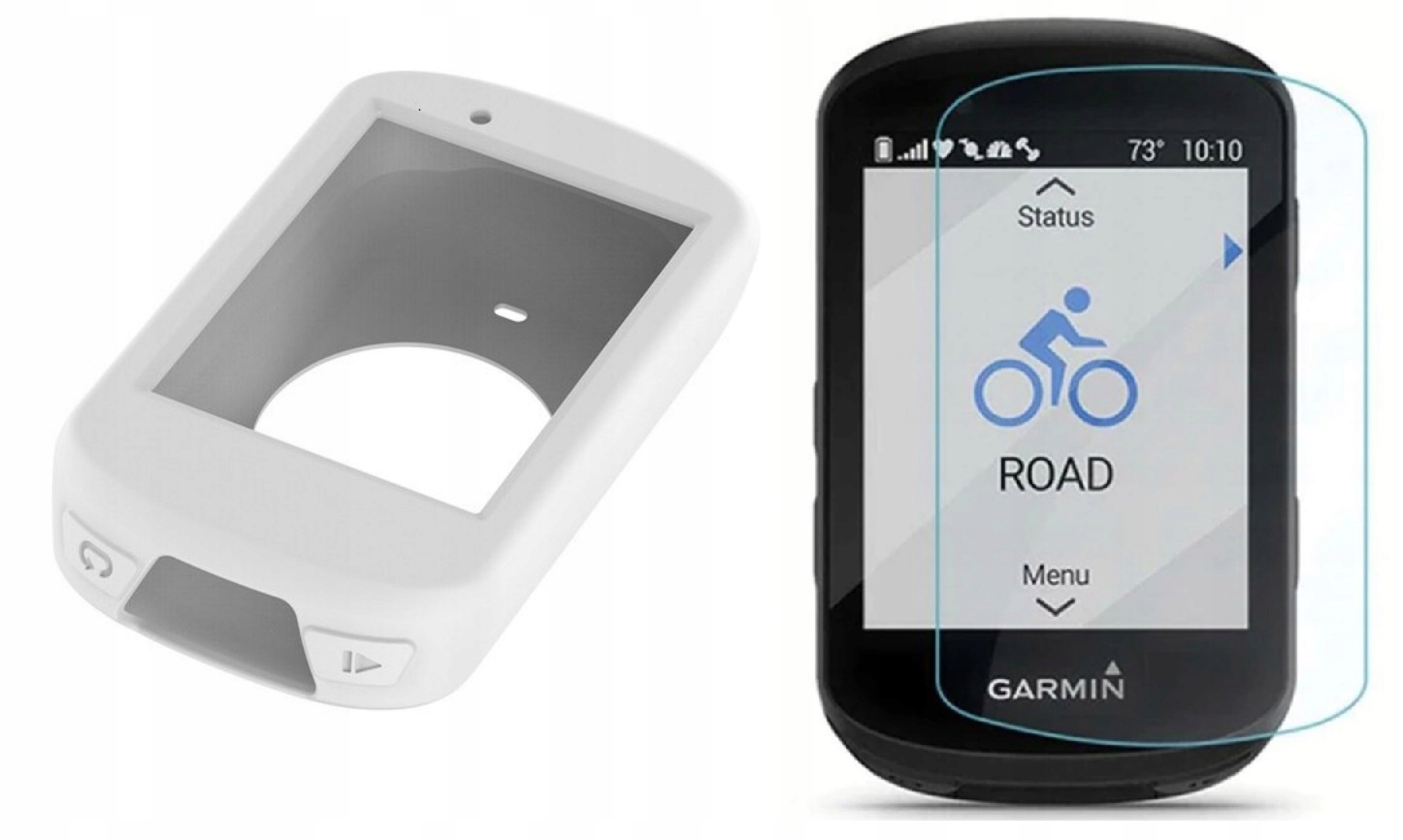 Etui Silikonowe Szkło 9H Garmin Gps Edge 830