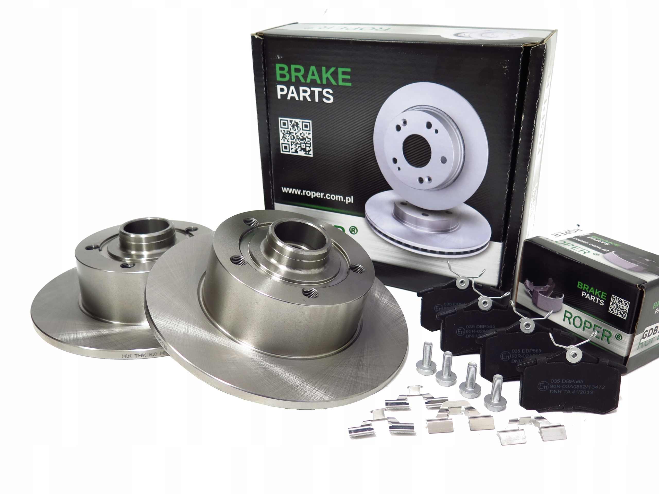 022.594 RK035 - Диски колодки задній задній для AUDI A4 B5 1996-2001