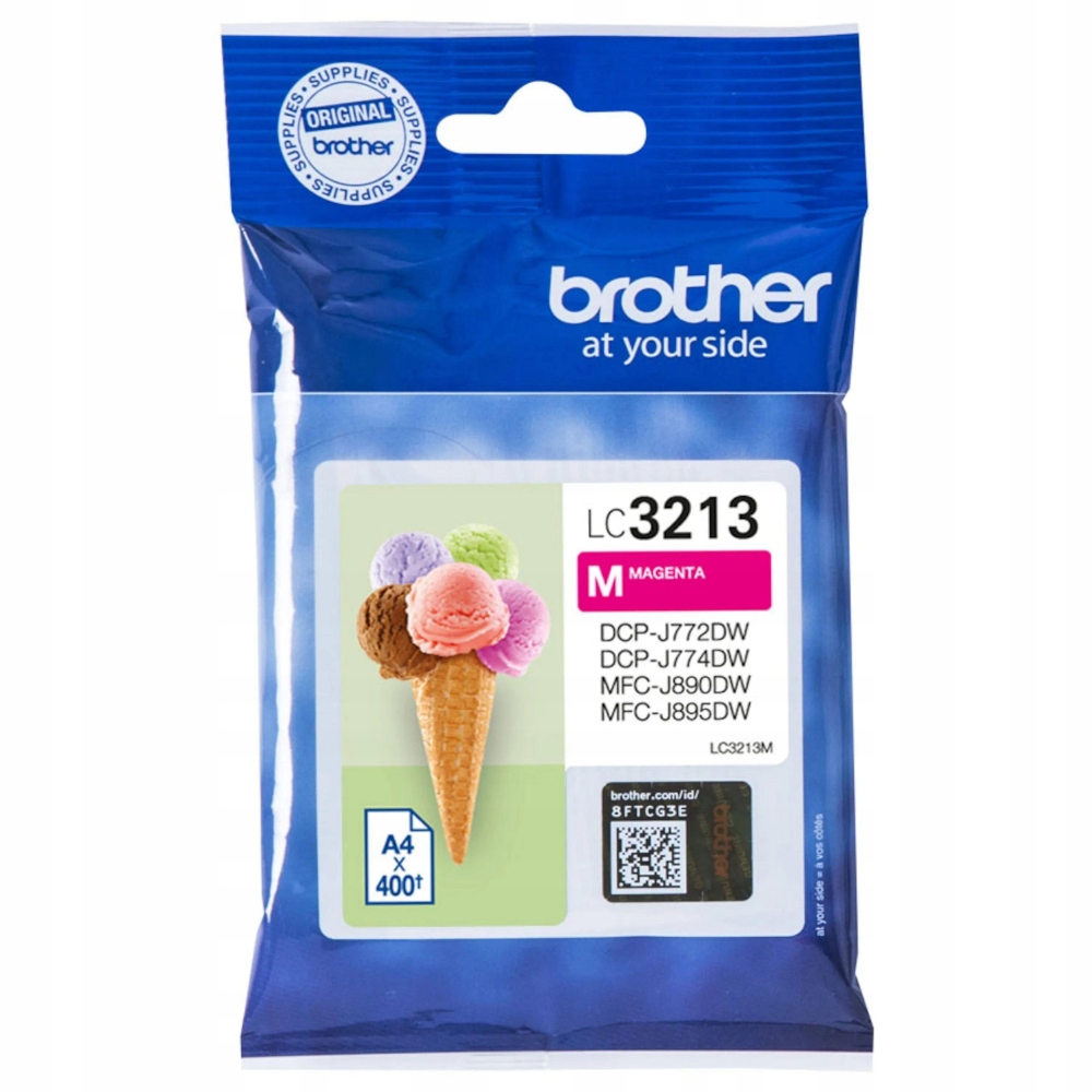 Tusz Brother LC3213M purpurowy (magenta)