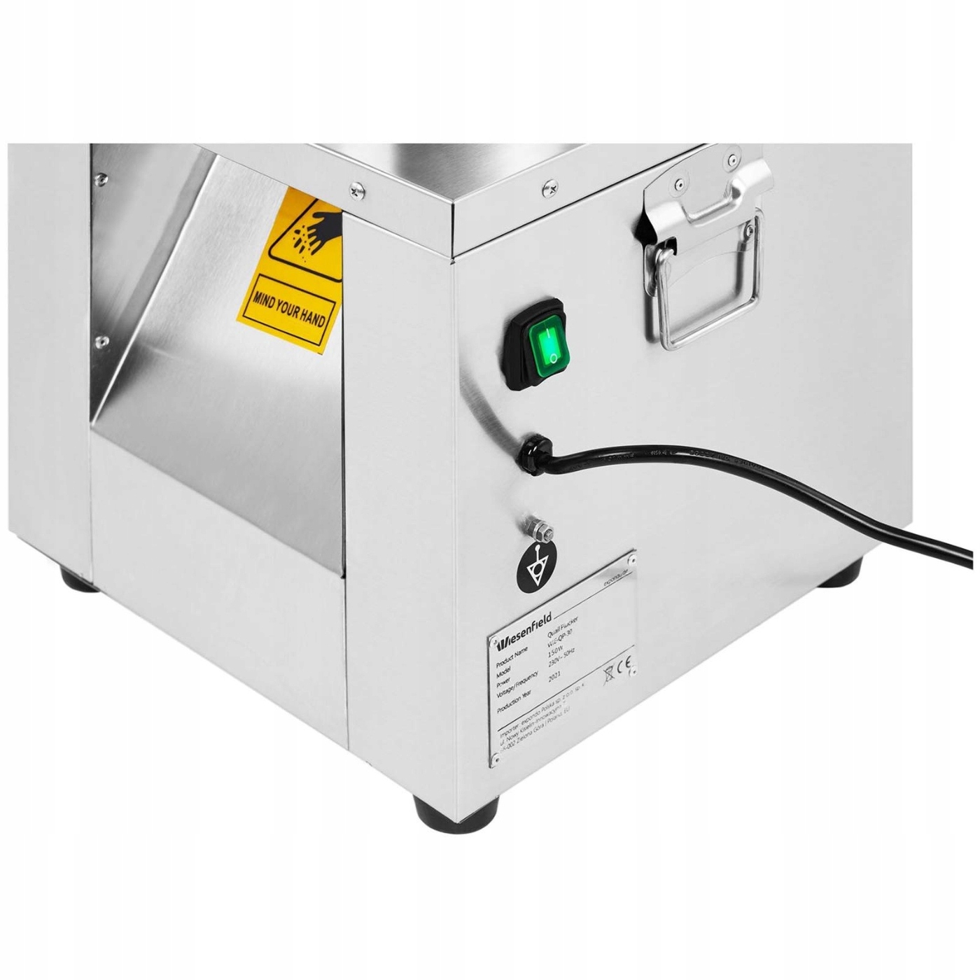 MASZYNA DO SKUBANIA PRZEPIÓREK GOŁĘBI BĘBNOWA 230V Kod producenta WIE-QP-30