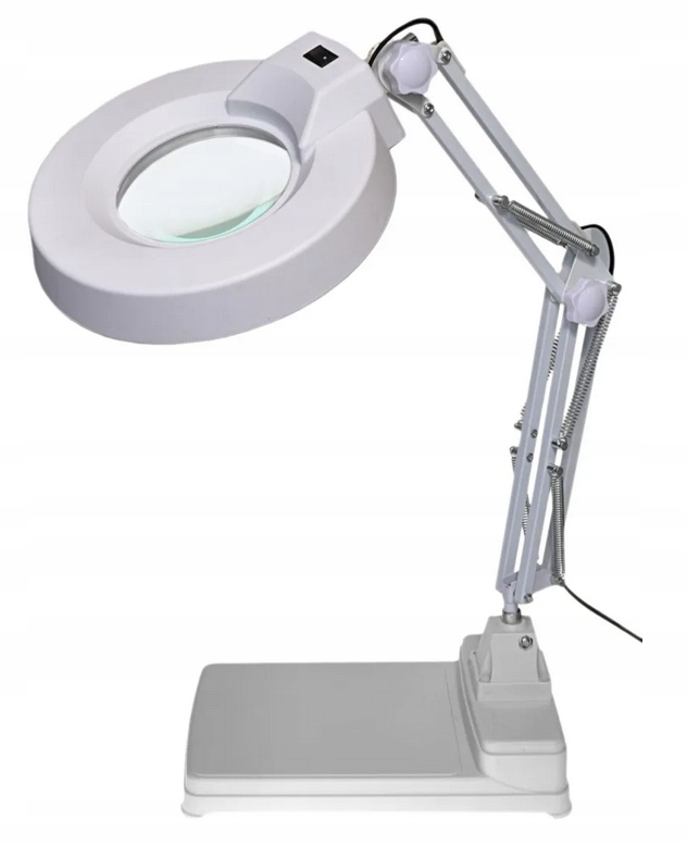 

Yh 288 Lampa z lupą 12cm 5x Stabilna Podstawa