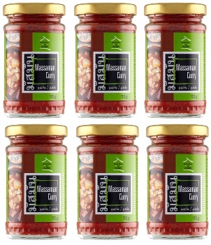 6x 113g House Of Asia pasta curry massaman Karton