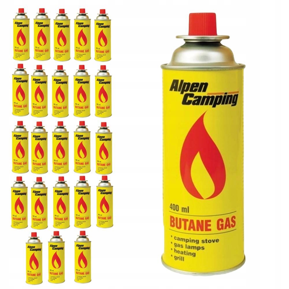 Plynové kartuše 227 g sada 24 kusů