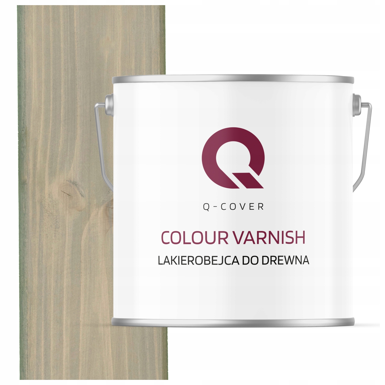 Lakovací Hmota Na Dřevo 3V1 Extra Lazura Šedá Světlá 7001 Polomatná 5 L Ochranná