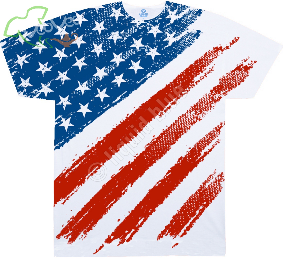 Hvězdně posázená tekutá modrá XL