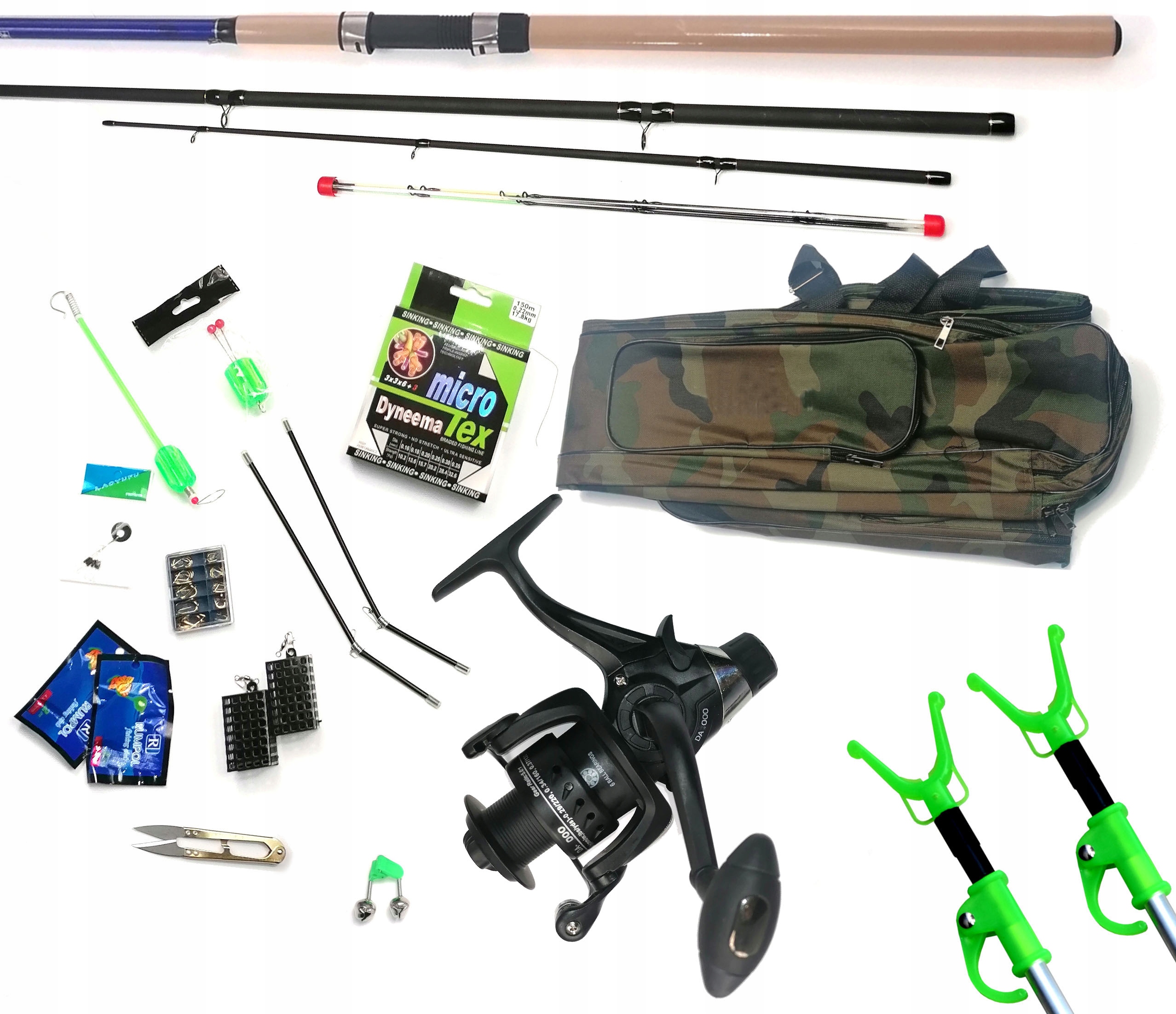 Zvětšená rybářská sada Feeder Big Bull N 330