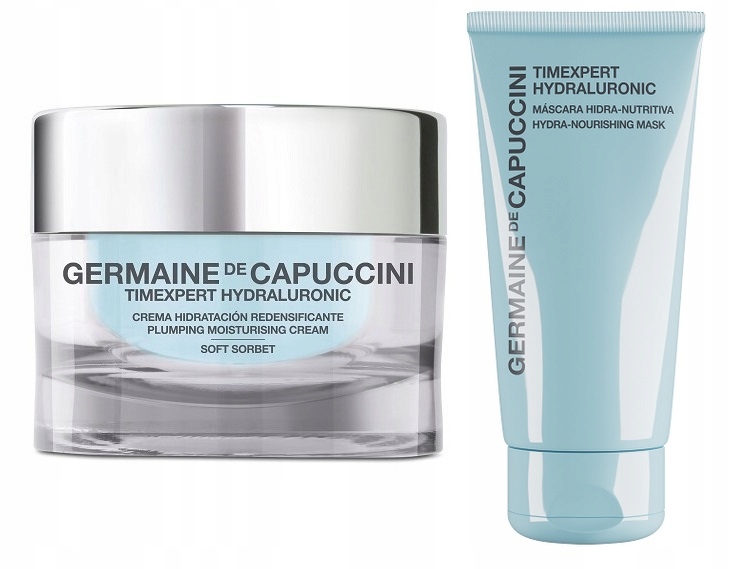 Germaine De Capuccini Timexpert Hydraluronic Zestaw krem-gel50ml Maska50ml