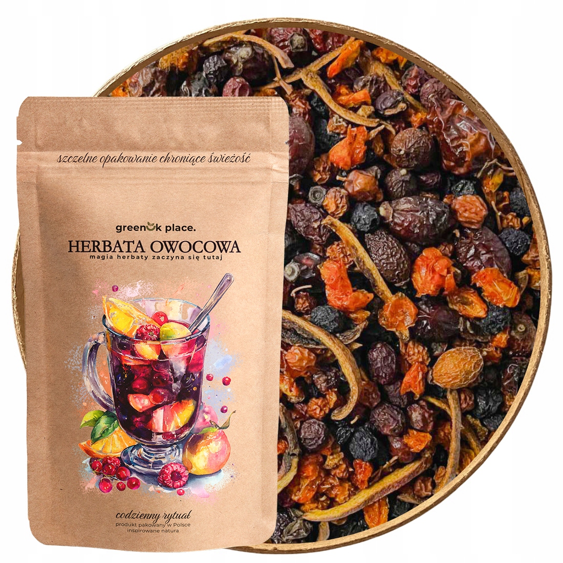 Čaj Zlatý Rakytník 1000 g na odolnost vitamínu Přírodní