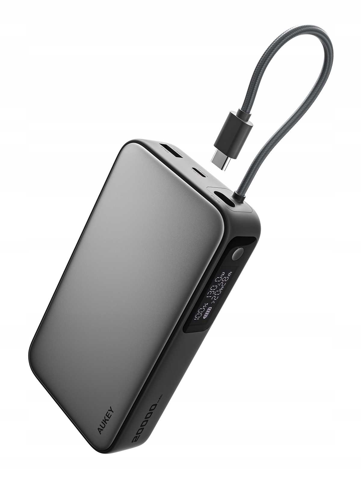 Powerbanka Aukey PB-Y48 Spark Sling 20000 Usb-a Usb-c s káblom 100 W