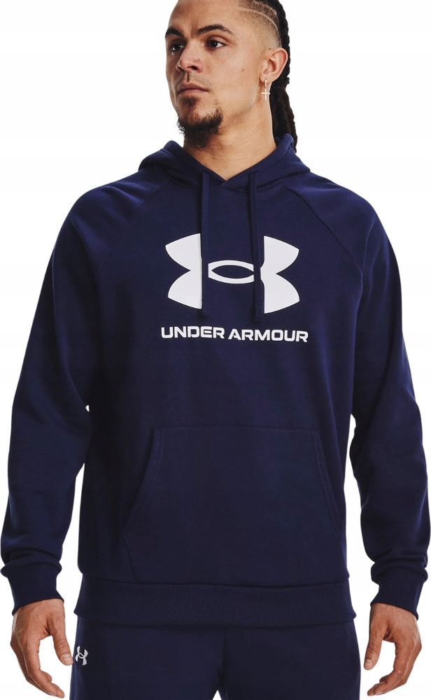 Pánská Mikina Under Armour Rival Fleece Logo Hd Tmavě Modrá 1379758 410 vel. M