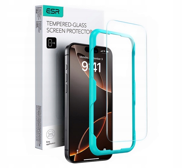 Esr Tempered Glass – szkło hartowane na iPhone 16 Pro Max – przezroczyste