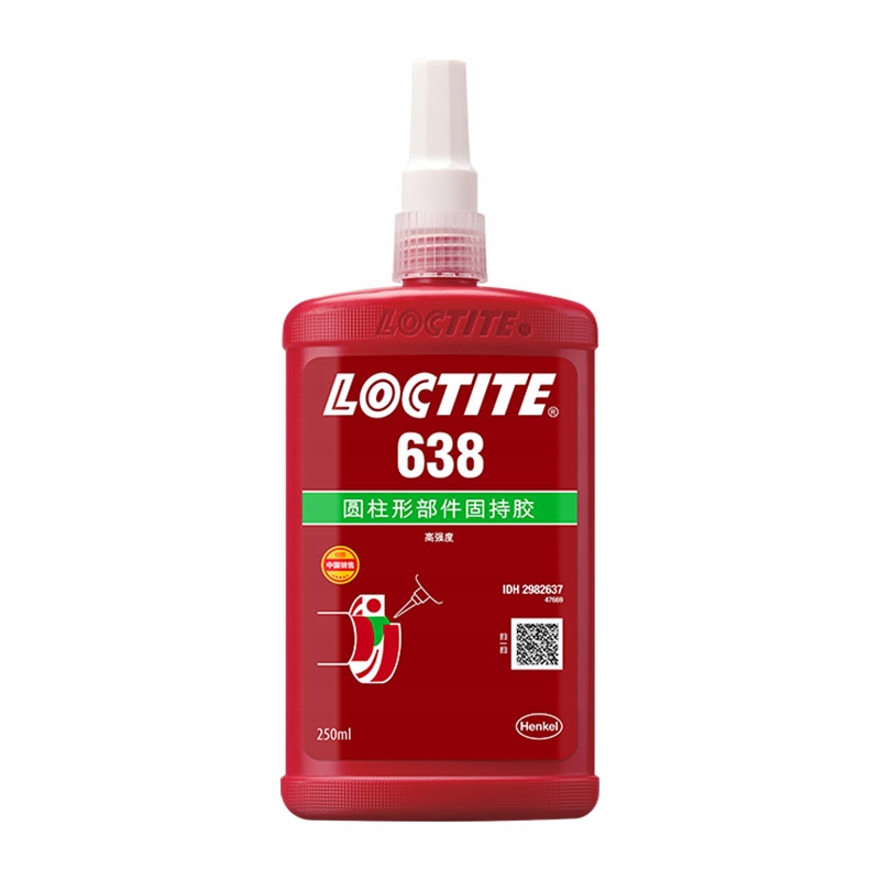 Lepidlo Na Ložiská A Objímky Loctite 638 Na Trvalé Spojenie 250 ml