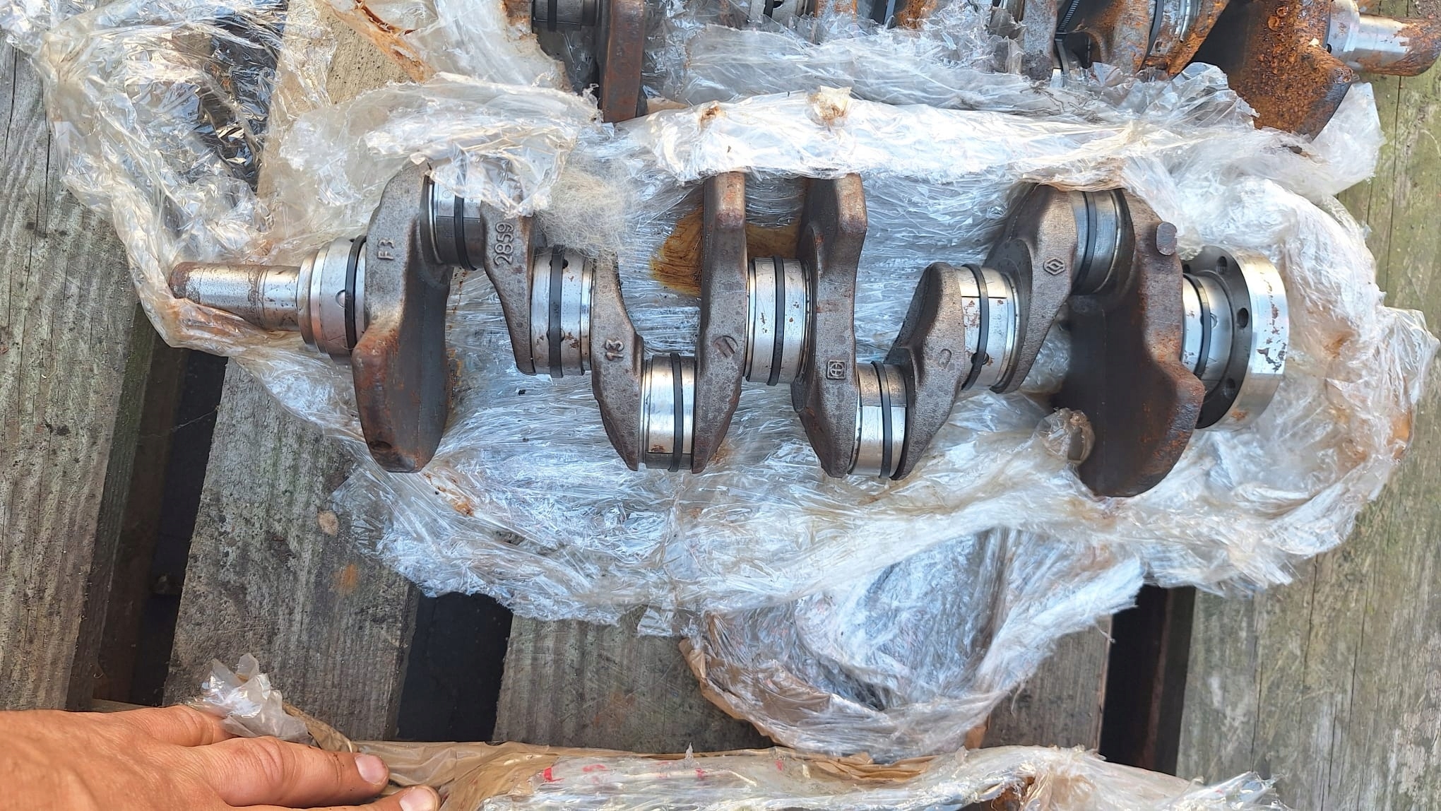 crank MERCEDES A KLASA W176 LIFT 1,5 DCI