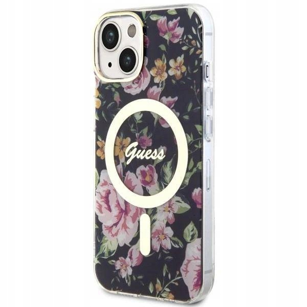 Guess Pouzdro GUHMP14MHCFWSK pro iPhone 14 Plus 6.7", černé