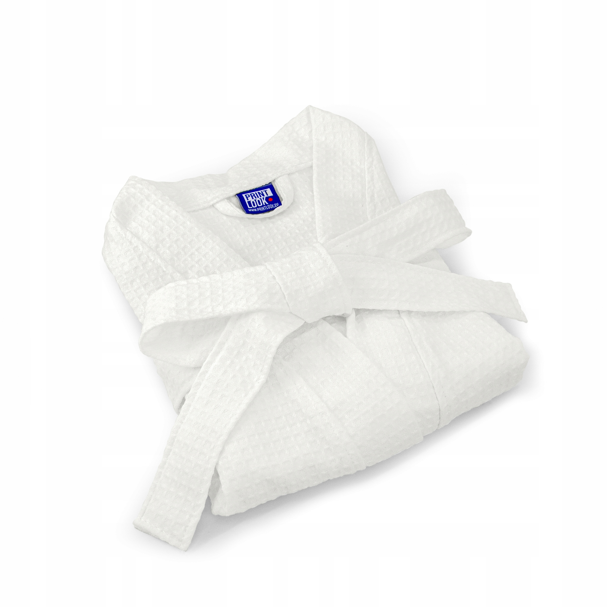 Szlafrok biały waflowy kimono wafel XL unisex Rozmiar XL