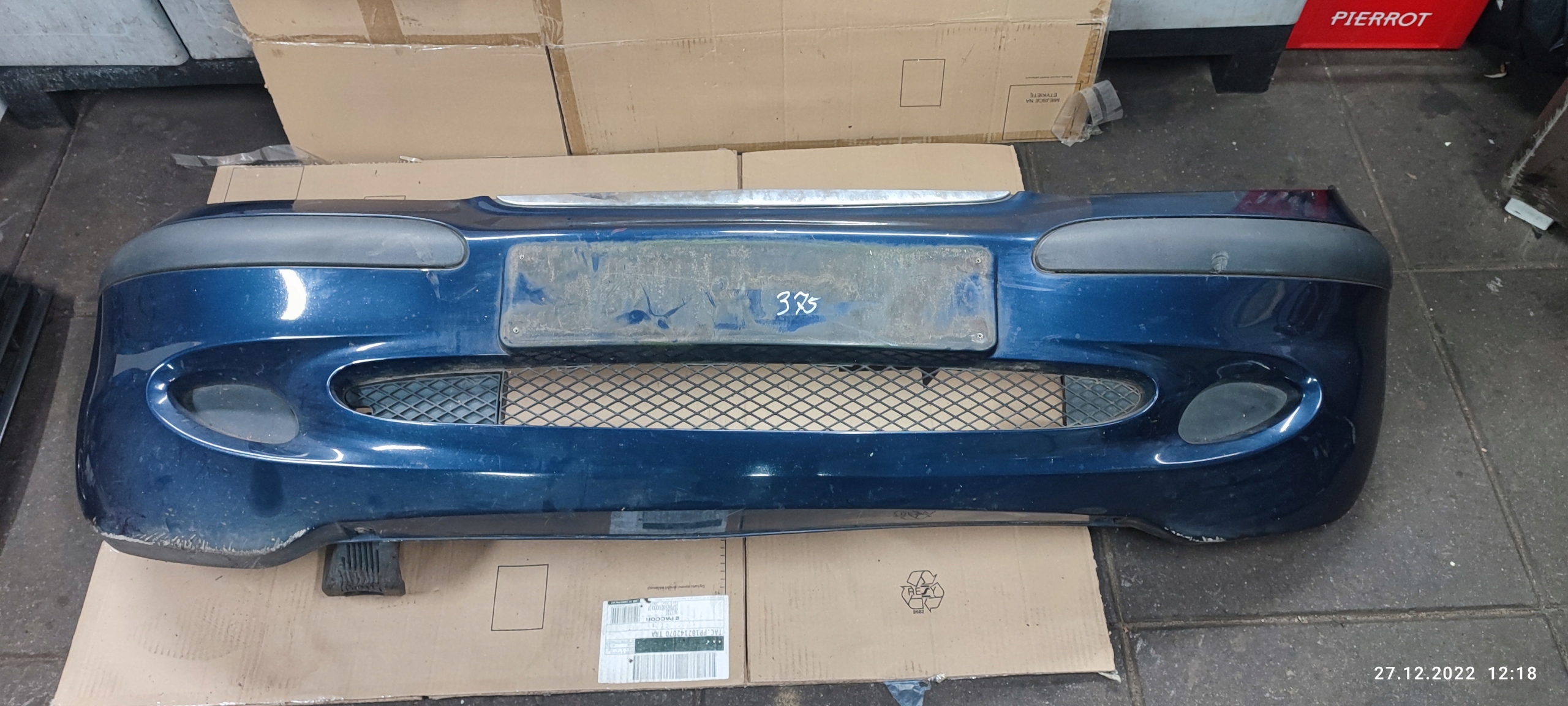 MERCEDES A KLASA W168 FL LIFT bumper front front 375