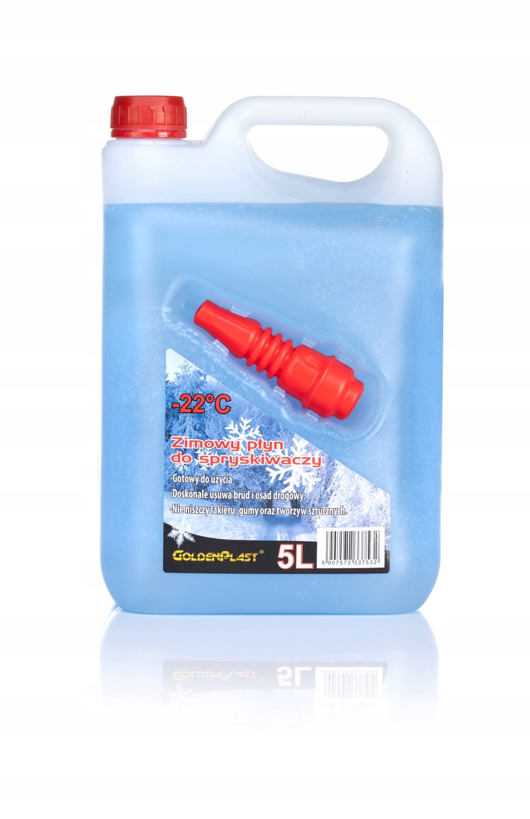 

Zimowy Płyn Do Spryskiwaczy 5L Popis Do -22stopni