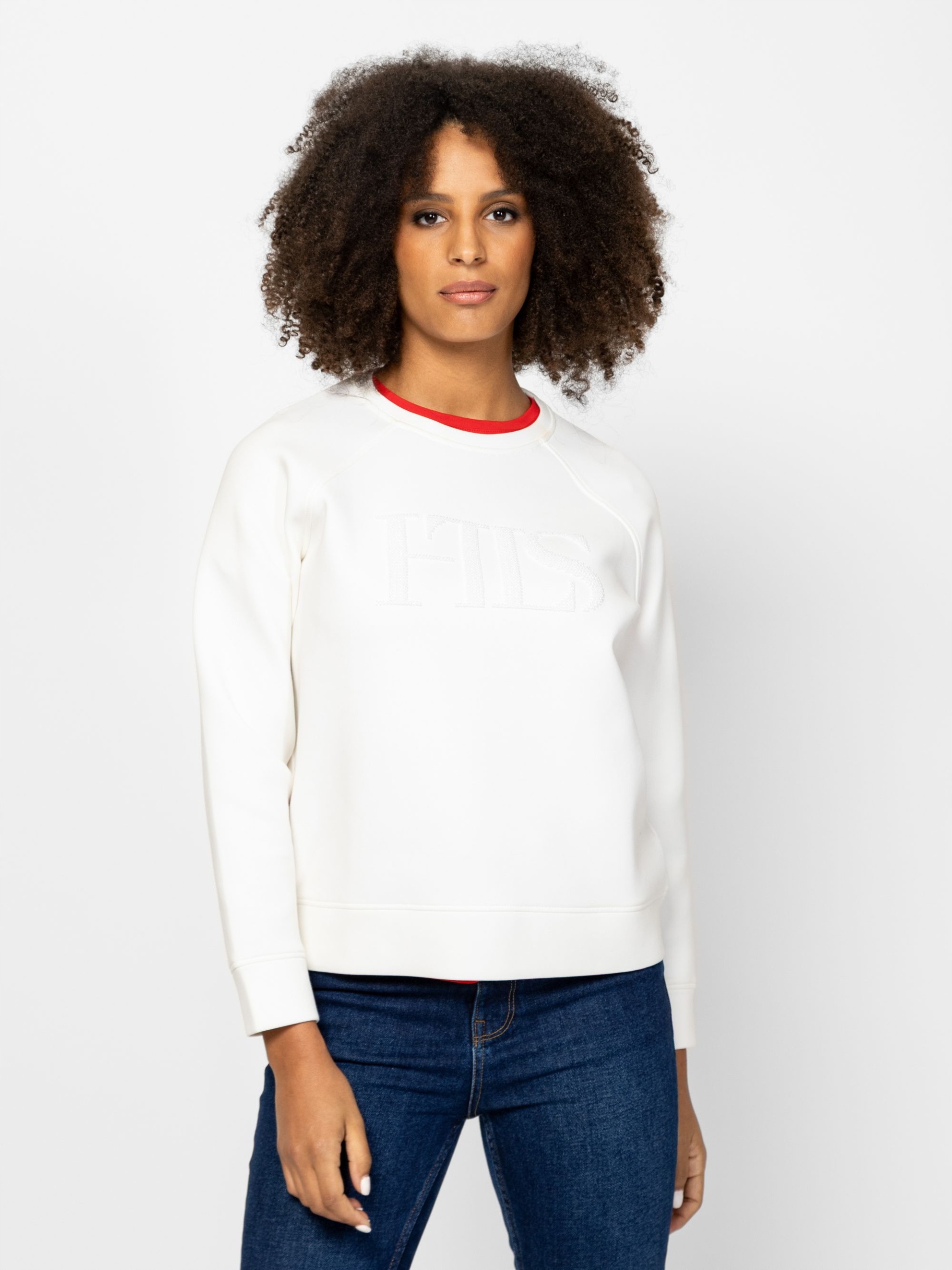 Heavy Tools Dámská Sportovní Tepláková Mikina Dafoda Ecru Krémová S