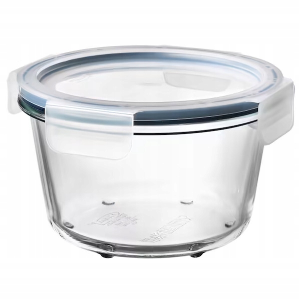 

Ikea 365 Pojemnik+pokrywka okrąg szkło/plast 600ml