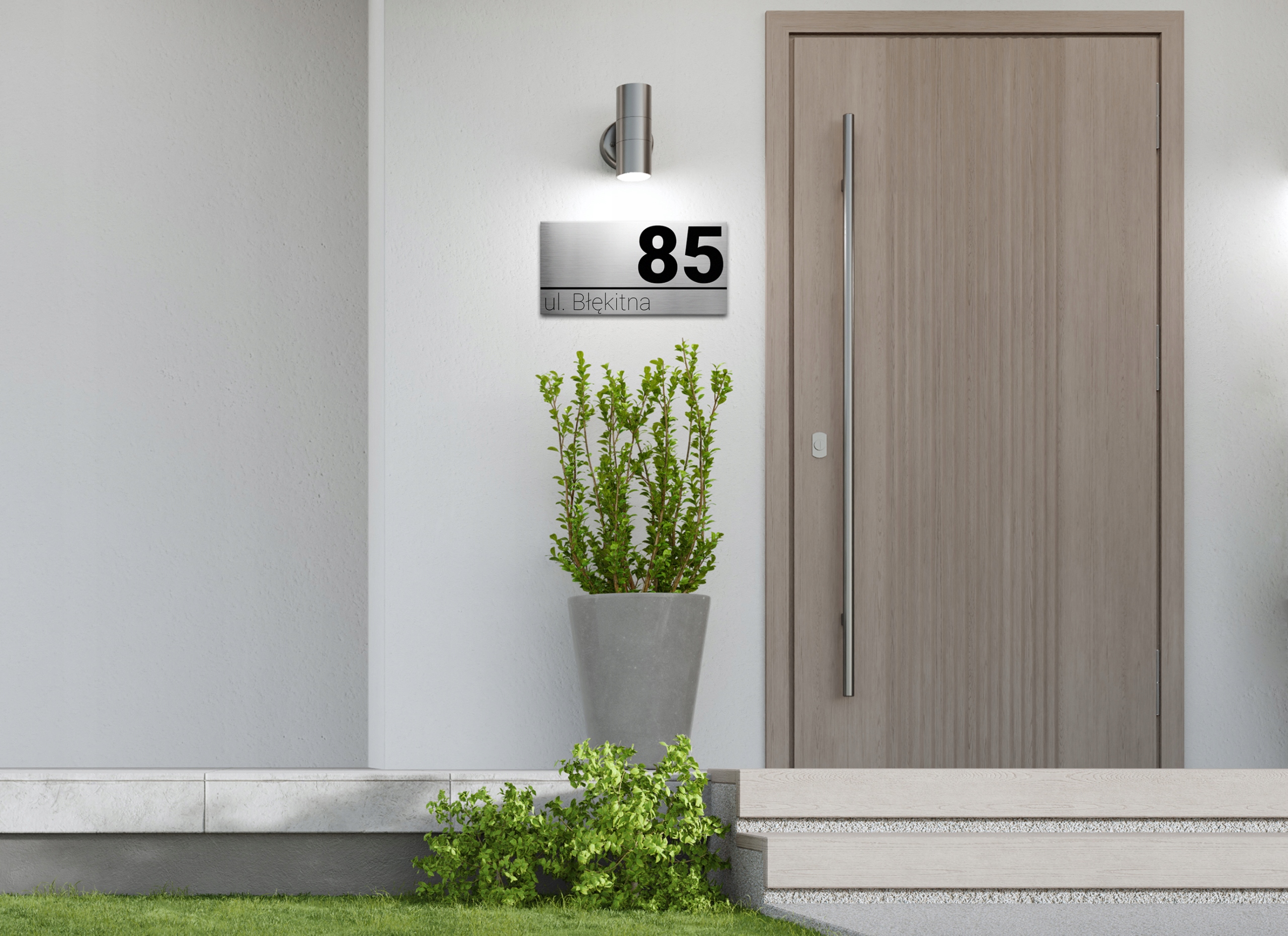 TABLICZKA na dom TABLICA Adresowa NUMER DOMU wz 62 Marka TabPrint