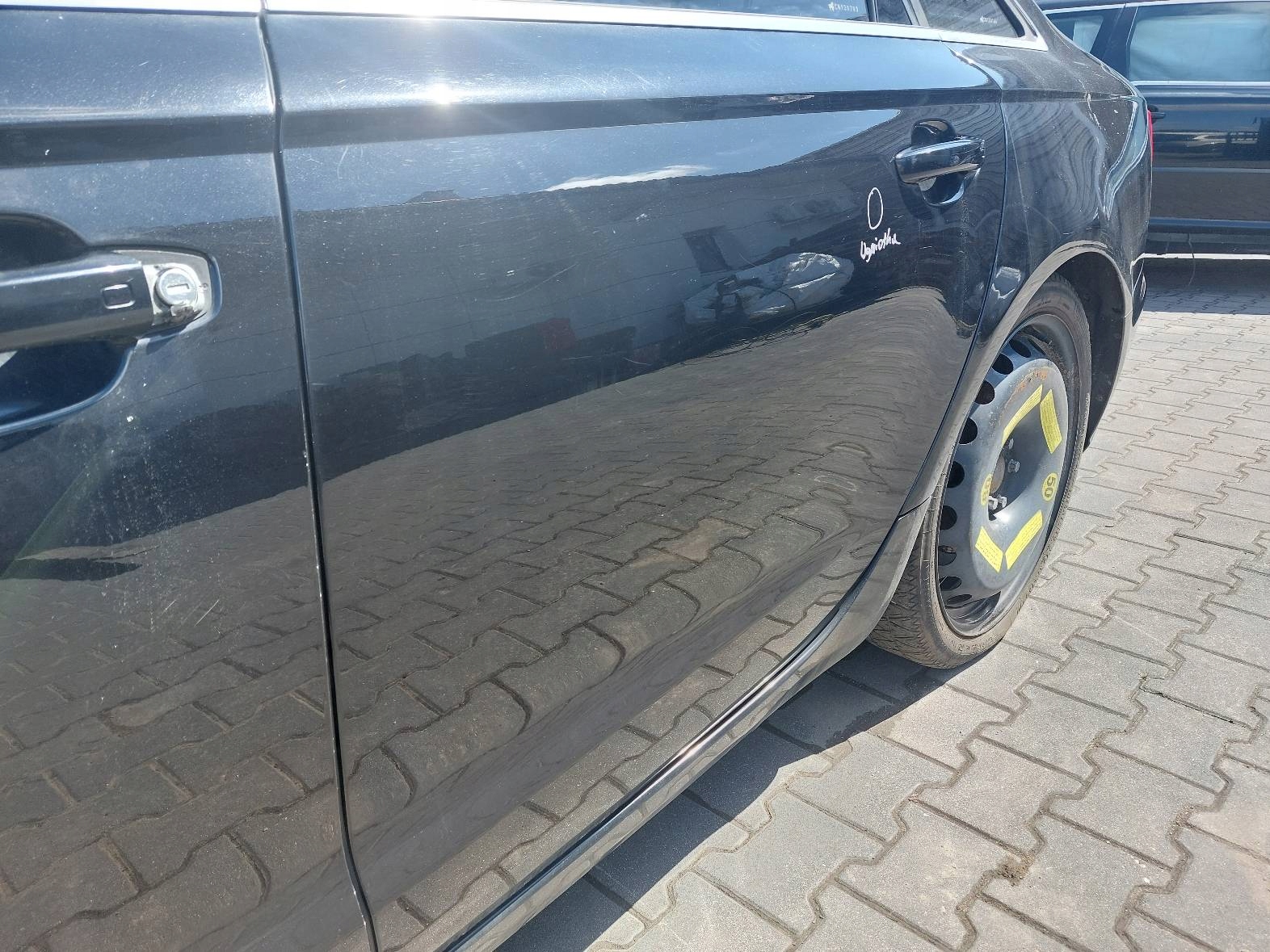 door complete left rear part AUDI A6 C7 LY9B