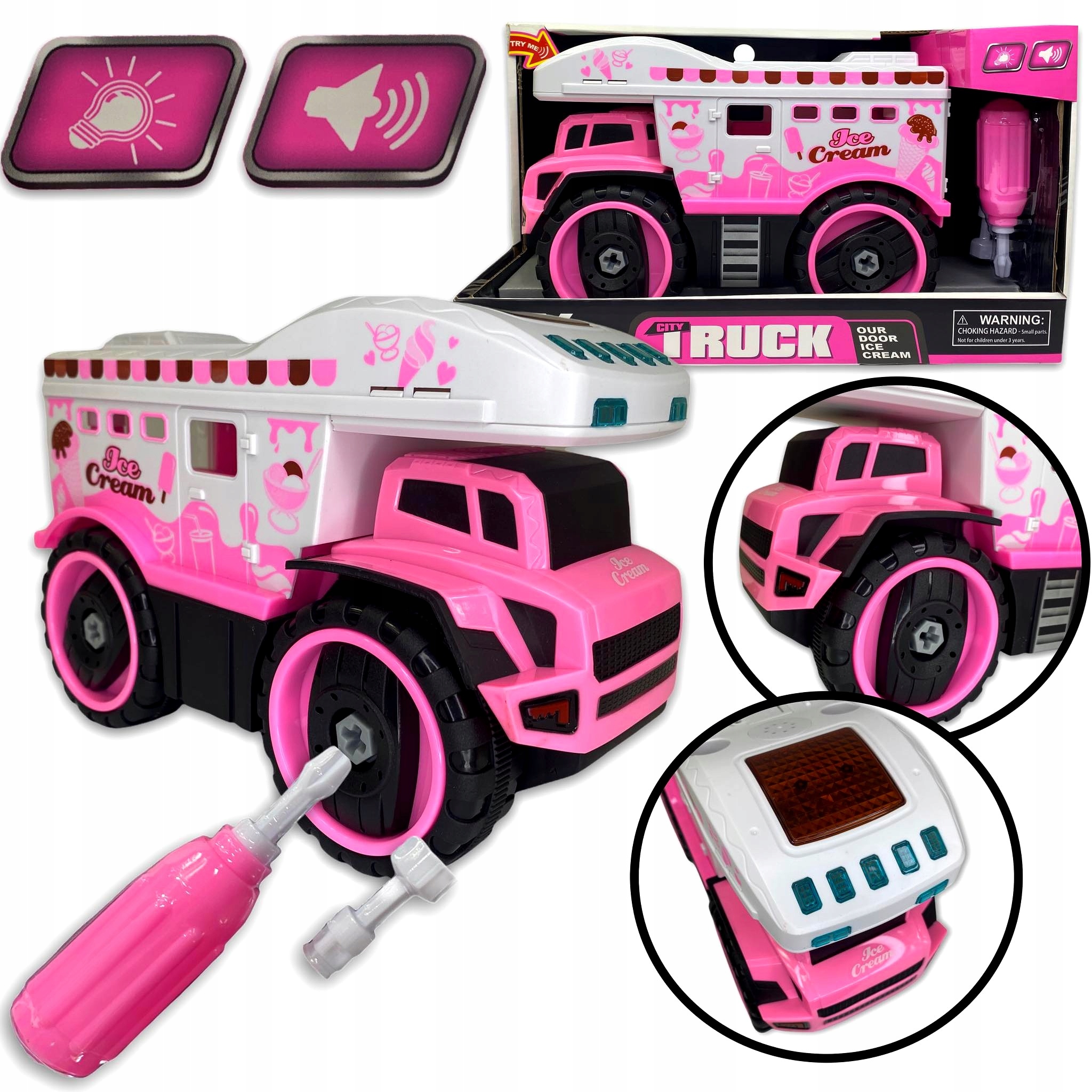 

Auto Do Skręcania Kamper Światło Dźwięk Duże