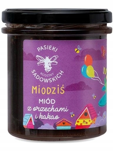 Levně 2x Med mnohokvětý s lískovými oříšky a kakaem 410 g