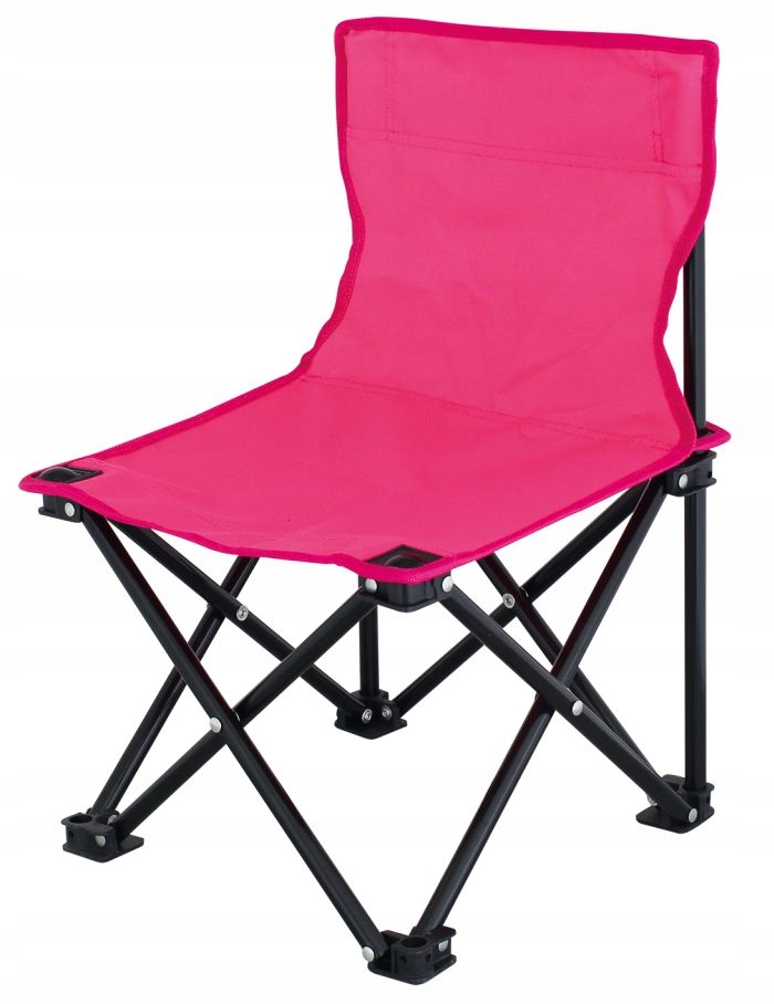 Krzesło kempingowe dla dzieci Pink Eurotrail