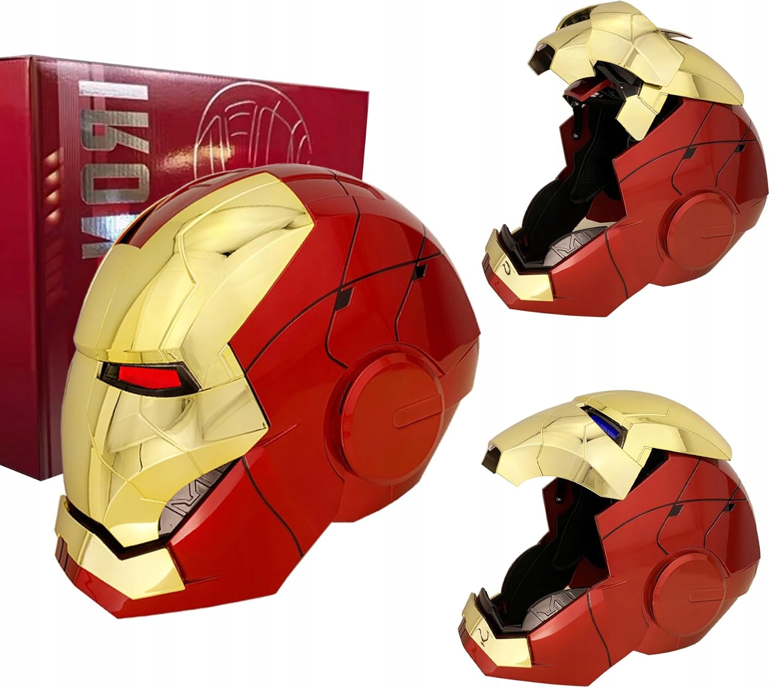 Plně automatická elektronická otevírací helma přilba MK5 Iron Man