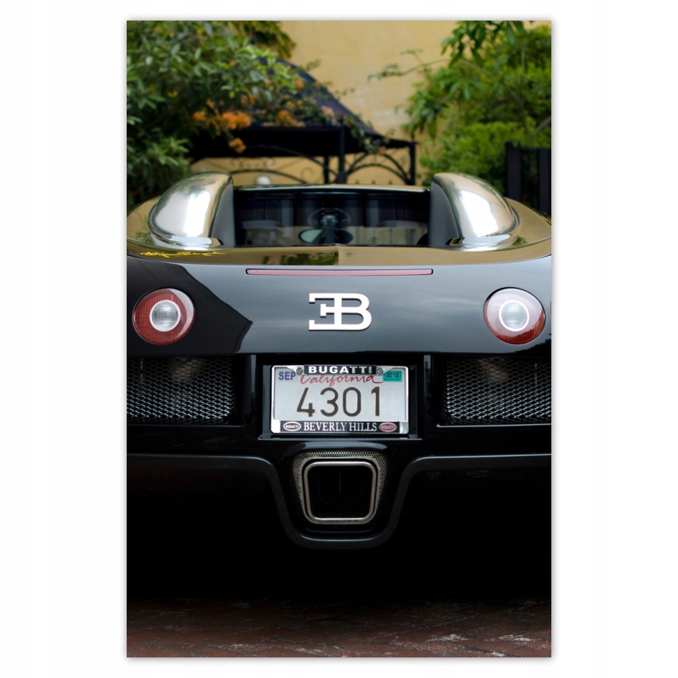 

Plakaty 62x93 Żółte Bugatti
