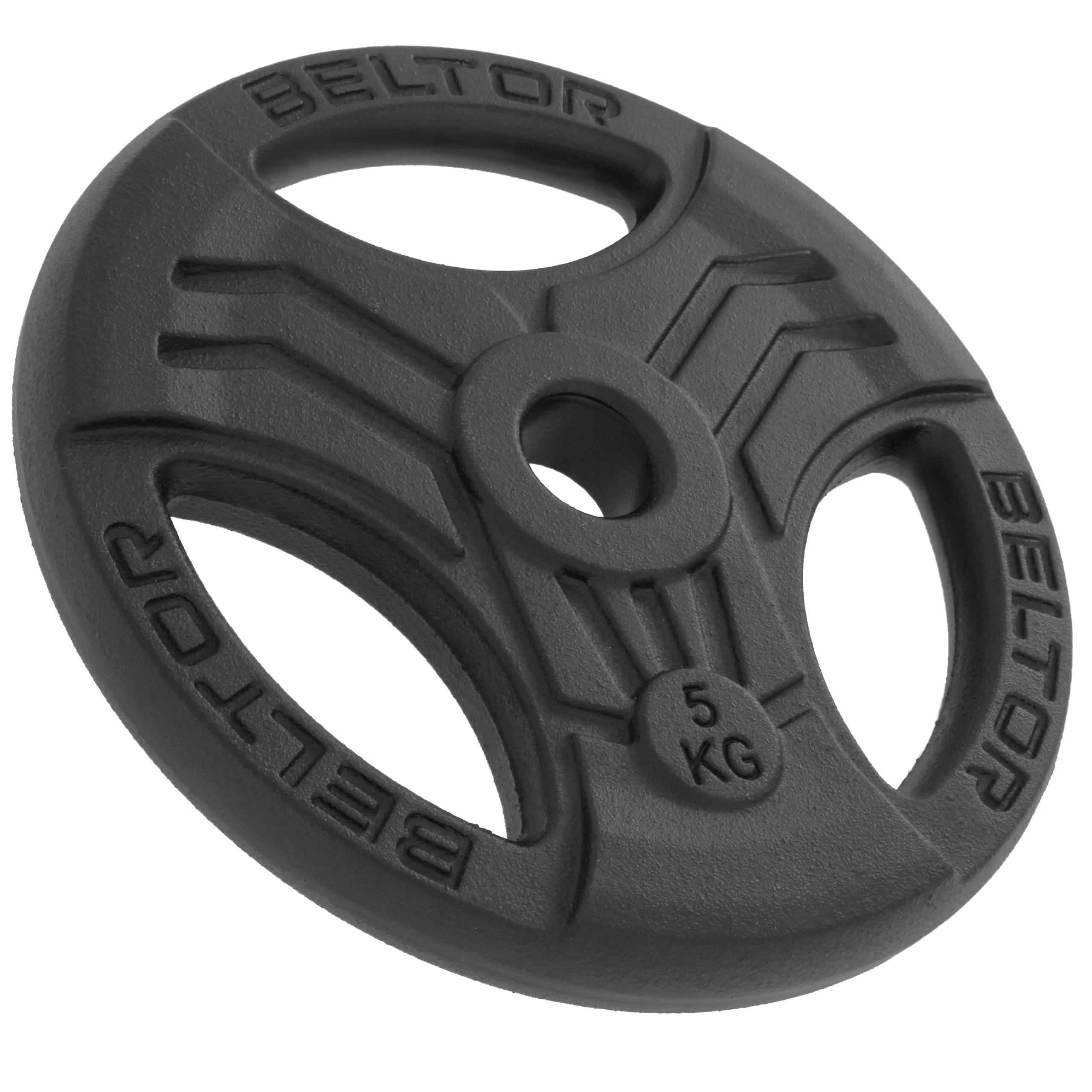 Beltor Obciążenie Żeliwne Fastgrip Kierownica Siłownia 5KG 26MM